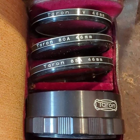 Taron 46 mm lenses, UV, 85A, 80A - Picture 6 of 6